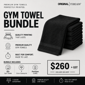 GYM TOWEL BUNDLE 2026 Printed Gym Towel Bundle