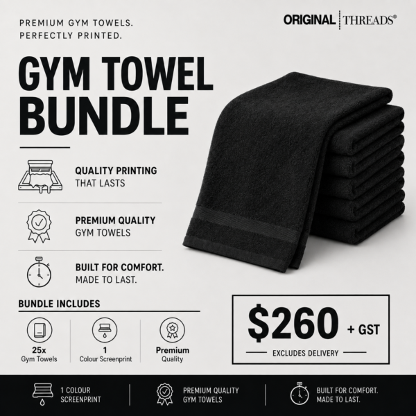 Printed Gym Towel Bundle