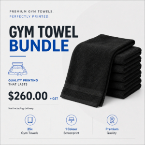Printed Gym Towel Bundle